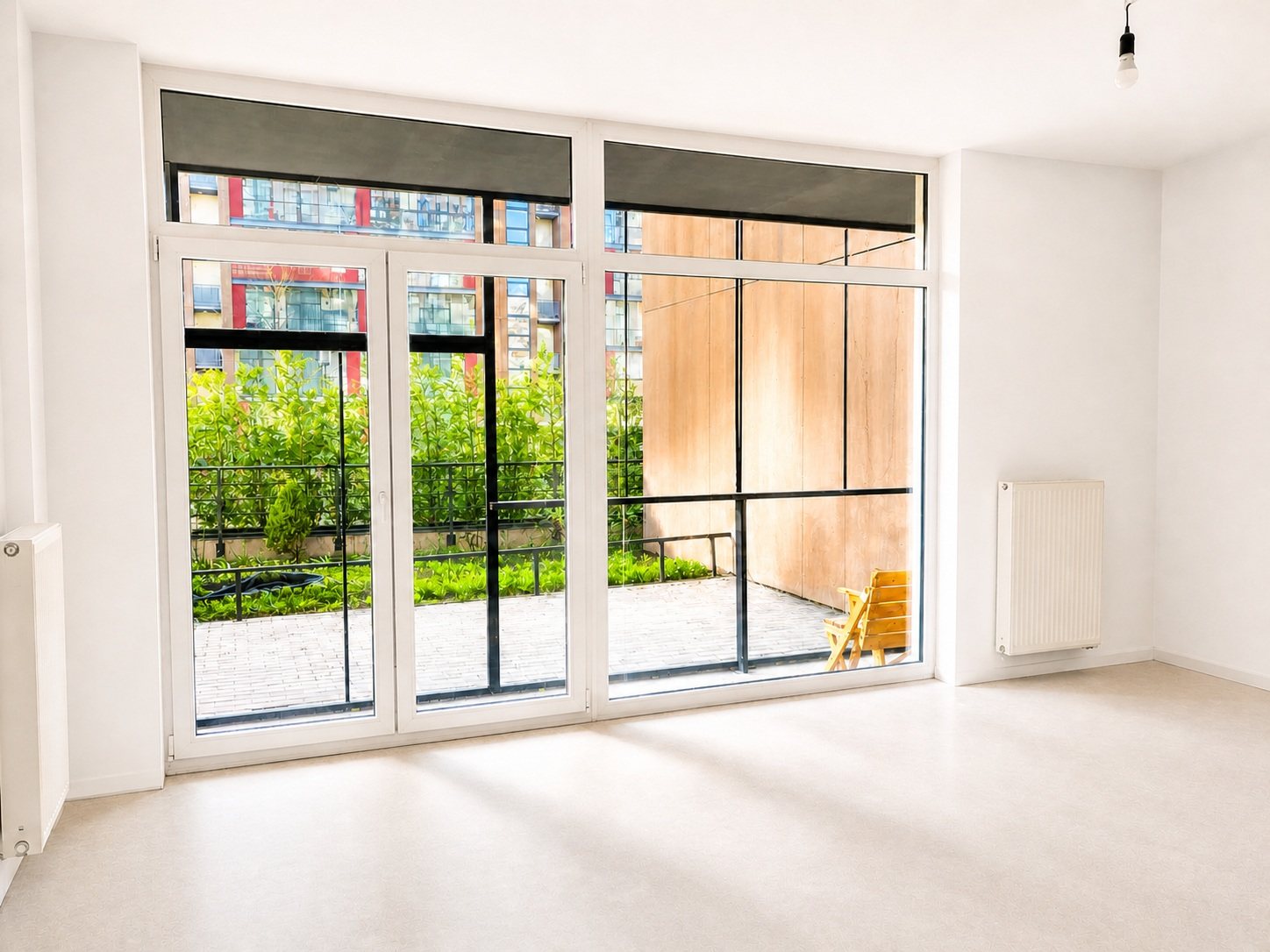 Room with access to the loggia — Pūces birzs apartment, Purvciems, Riga