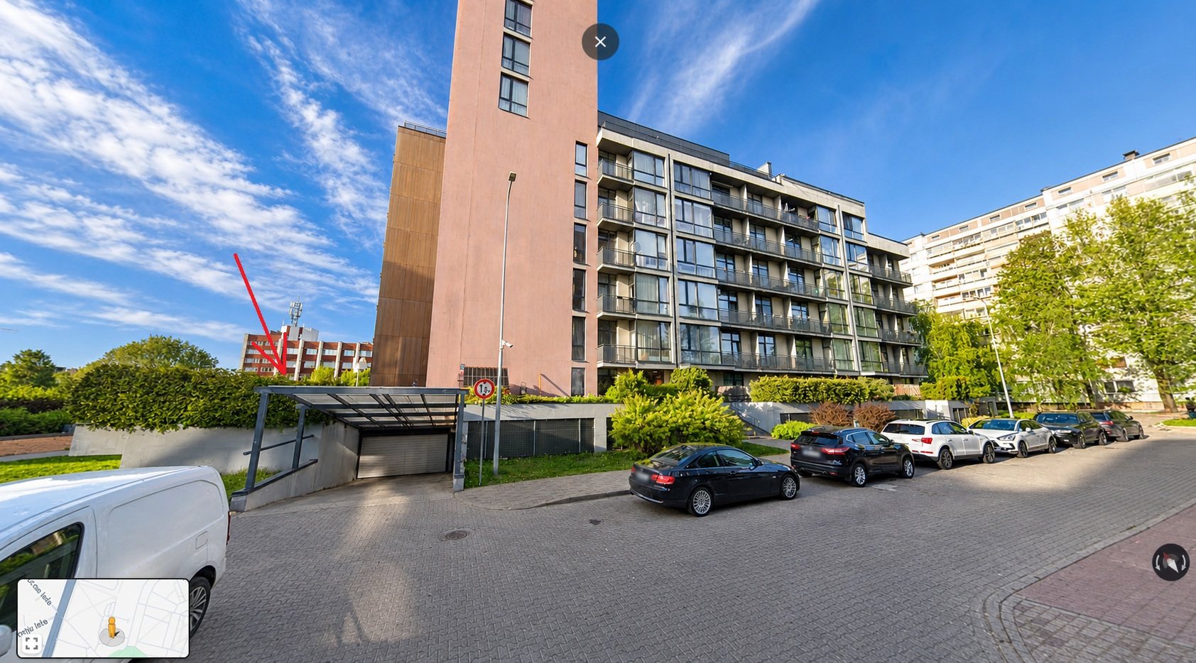 Courtyard grounds — Pūces birzs apartment, Purvciems, Riga
